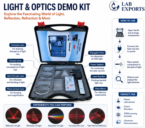 Light and Optics Demo Kit